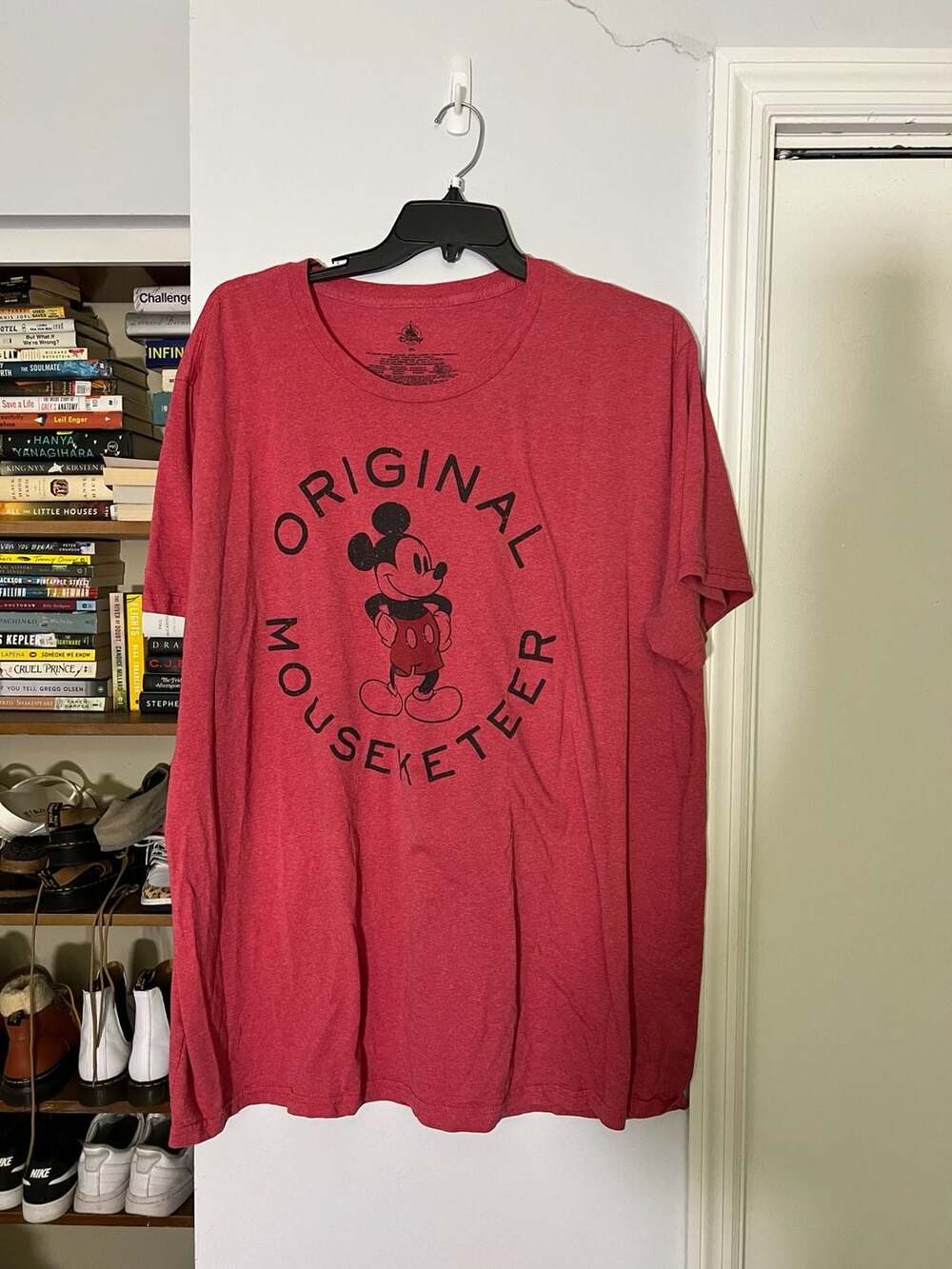 Disney Store Mickey Mouse 'Original Mouseketeer' Red Graphic T-Shirt